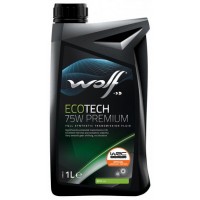 Олива трансмісійне WOLF EcoTech 75W Premium, 1л (1048869) купити в Україні