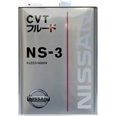 Олива трансмісійне синтетичне NISSAN CVT NS-3, 4л (KLE5300004) купити в Україні