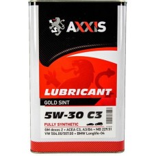 Олива моторне синтетичне AXXIS C3 504/507 5W-30, 18л (AX2064)