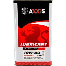 Олива моторне напівсинтетичне AXXIS DZL Light 10W-40, 18л (AX2040)