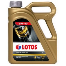 Олива моторне синтетичне LOTOS SYNTHETIC PLUS A3/B4 SN/CF 5W-40, 5л