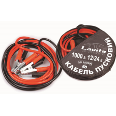 Кабель для запуска автомобиля, пусковой кабель 1000A 7м СУМКА LAVITA (193990)