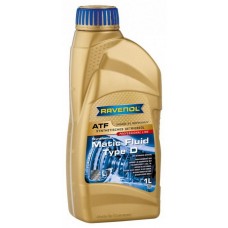 Олива трансмісійне синтетичне RAVENOL ATF Matic Fluid Type D, 1л (1211121001) купити в Україні