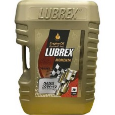 Олива моторне напівсинтетичне LUBREX MOMENTA NANO 10W-40 (1111717/020), 20л