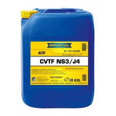 Олива трансмісійне синтетичне RAVENOL CVTF NS3/J4 Fluid, 20л (ATFCVTFNS3J420L) купити в Україні