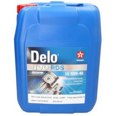 Олива моторне напівсинтетичне TEXACO DELO 400 RDS 10W-40, 20л (DELO400RDS10W4020L)