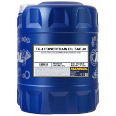 Олива трансмісійне мінеральне MANNOL TO-4 Powertrain Oil SAE 30, 20л купити в Україні
