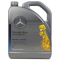 Олива моторне синтетичне MERCEDES BENZ 229.5 5W-40 5л (A000989630813AAEE)