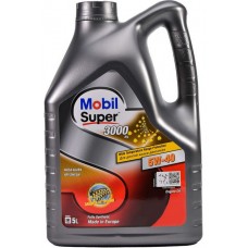 Олива моторне синтетичне MOBIL Super 3000 X1 5W-40, 5л (151241)
