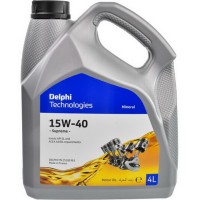 Олива моторне мінеральне DELPHI Supreme 15W-40, 4л купити в Україні цена