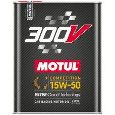 Олива моторне 100% синтетичне эстеровое MOTUL 300V COMPETITION 15W-50, 2л (825702) (104244)