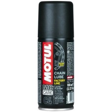 Смазка для всех типов цепей дорожных, спортивных мотоциклов MOTUL C4 Chain Lube Factory Line, 100мл (815650) (106423) купити в Україні