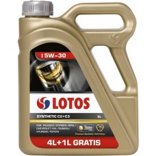 Олива моторне синтетичне LOTOS SYNTHETIC C2/C3 SN 5W-30, 4+1л купити в Україні цена