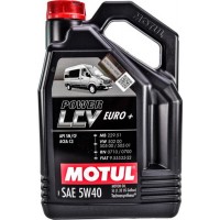 Олива моторне синтетичне MOTUL POWER LCV EURO+ Technosynthese 5W-40, 5л (872151) (106132)