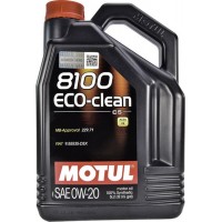 Олива моторне 100% синтетичне MOTUL 8100 Eco-Clean 0W-20, 5л (868151) (108862)