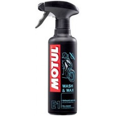 Средство для мытья и полировки мотоциклов (аэрозоль) MOTUL E1 Wash&Wax, 400мл (818916) (102996) купити в Україні