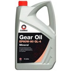 Олива трансмісійне COMMA Gear Oil GL4 80W-90 5л (GO45L) купити в Україні