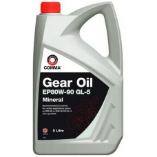 Олива трансмісійне COMMA Gear Oil GL-5 80W-90 5л (EP80905L) купити в Україні