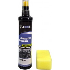 Очиститель-полироль пластика салона с губкой AXXIS Plastic Polish (VSB-087), 300мл купити в Україні