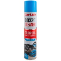 Полироль для пластика CARLIFE Cockpit Cleaner новая машина, 320мл (CF325)