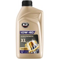 Олива моторне напівсинтетичне K2 SEMISYNTHETIC MOTOR OIL SL/CF XL 10W-40 TURBO DIESEL 1л (O2051E) купити в Україні цена