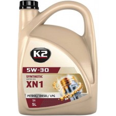 Олива моторне синтетичне K2 SYNTHETIC MOTOR OIL SN XN1 5W-30 5л (O1495E)