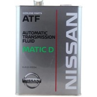 Олива трансмісійне синтетичне NISSAN ATF Matic Fluid D, 4л (KLE22-00004) купити в Україні