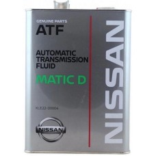 Олива трансмісійне синтетичне NISSAN ATF Matic Fluid D, 4л (KLE22-00004) купити в Україні