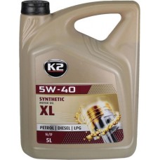Олива моторне синтетичне K2 SYNTHETIC MOTOR OIL SL/CF XL 5W-40 5л (O1105E) купити в Україні цена