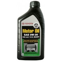 Олива моторне синтетичне TOYOTA Syntetic Oil 0W-20, 0.946л (002790WQTE) купити в Україні цена