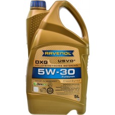 Олива моторне синтетичне RAVENOL DXG 5W-30 5л (1111124005)