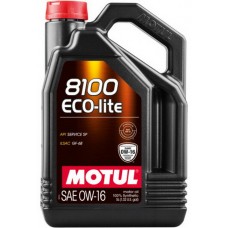Олива моторне 100% синтетичне MOTUL 8100 Eco-lite 0W-16, 5л (841051) (110379)