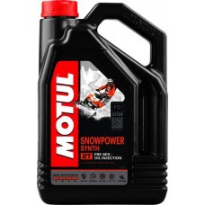 Олива моторне 100% синтетичне эстеровое MOTUL Snowpower Synth 2T, 4л (812407) (108210)