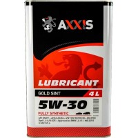 Олива моторне синтетичне AXXIS Gold Sint 5W-30, 4л (AX2023)