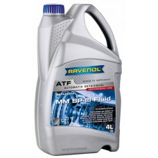 Олива трансмісійне синтетичне RAVENOL ATF MM SP-III Fluid, 4л (1212103004) купити в Україні