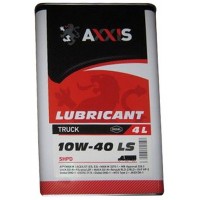 Олива моторне напівсинтетичне AXXIS TRUCK LS SHPD 10W-40, 4л (AX2051)