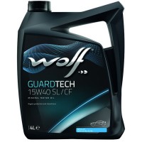 Олива моторне мінеральне WOLF Guardtech SL/CF 15W40, 4л (8300219) купити в Україні цена