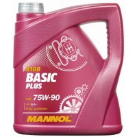 Олива трансмісійне синтетичне MANNOL BASIC PLUS GETRIEBEOEL 75W-90, 4л купити в Україні