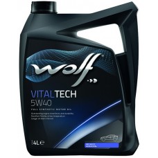 Олива моторне синтетичне WOLF VitalTech 5W-40, 4л (8311192)