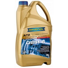 Олива трансмісійне синтетичне RAVENOL ATF DSIH 6, 4л (ATFDSIH64L) купити в Україні