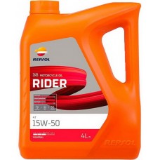 Олива моторне мінеральне REPSOL RIDER 4T 15W-50, 4л