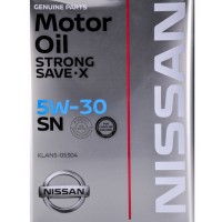 Олива моторне синтетичне NISSAN SN Strong Save-X 5W-30, 4л (KLAN505304)