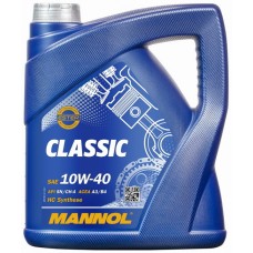 Олива моторне напівсинтетичне MANNOL CLASSIC 10W-40, 4л