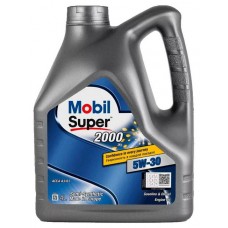 Олива моторне напівсинтетичне MOBIL Super 2000 X1 5W-30, 4л (155317)
