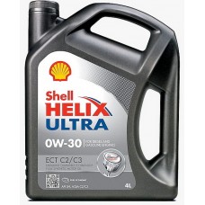 Олива моторне синтетичне SHELL Helix Ultra ECT C2/C3 0W-30 4л (550046306) купити в Україні цена