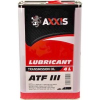 Олива трансмісійне синтетичне AXXIS ATF 3, 4л (AX2069) купити в Україні