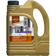 Олива моторне синтетичне BREXOL Ultra Plus GN API SN/CF LS 5W-40, 4л (48021134649)