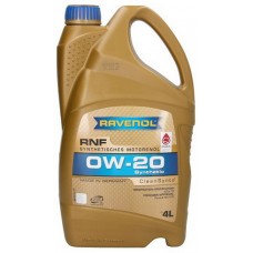 Олива моторне синтетичне RAVENOL RNF 0W-20 4л (1111153004)