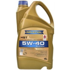 Олива моторне синтетичне RAVENOL HST 5W-40 4л (1111147004)