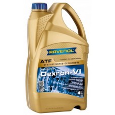 Олива трансмісійне синтетичне RAVENOL ATF DEXRON VI, 4л (1211105004) купити в Україні